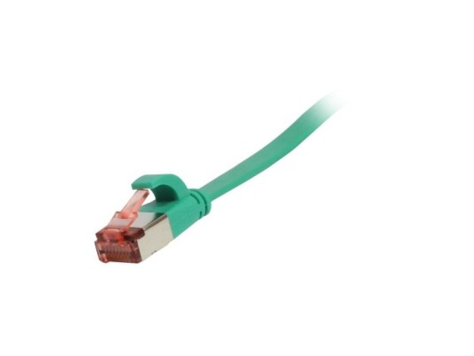 Patchkabel Rj45 Cat6 250Mhz 10M Grün Ftpuftp Tpesuperflex Flach Synergy 21