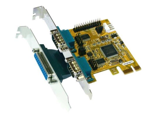 EXSYS EX-44140-2 - parallell / seriell adapter - PCIe - 2 porter