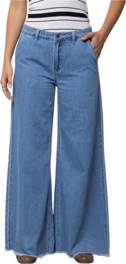 Kaos, Dame, Jeans, Blå, W30,
