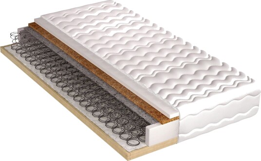 Hela Plus Madrass 200x160x22 cm - Hvit