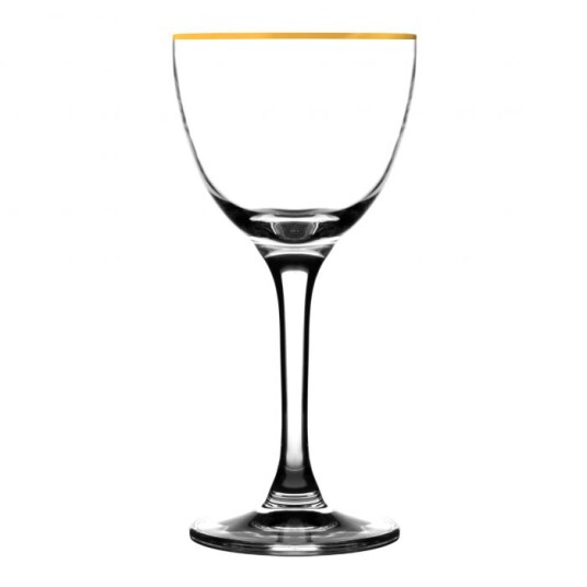 Nick & Nora Gold Rim cocktailglass Rona