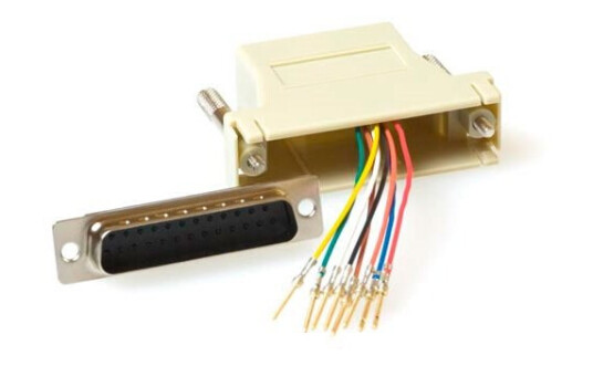 Act Mountable Heavy Duty Adapter Rj-45 Female To 25 Pole D-Sub Female. Connector: Rj-45 F 25 D-Sub F Db25 Polif Fem. -> Rj45 Td25f8
