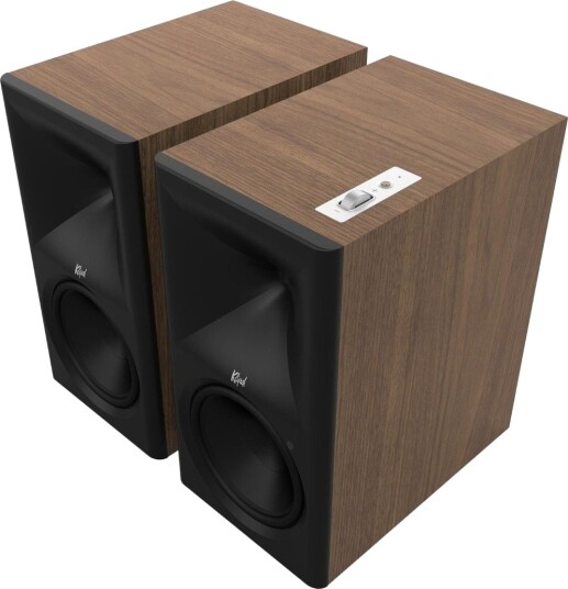 Klipsch The Nines II aktivt høyttalerpar Valnøtt