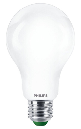 PHILIPS LED-PÆRE E27 7,3W 4000K, FROSTET GLASS