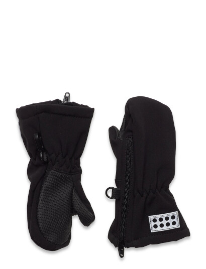 LEGO kidswear Lwaripo 702 Mittens Softshell Black 80 LEGO kidswear Lwaripo 702 Mittens Softshell Black 80