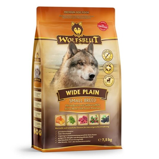 Wolfsblut Wide Plain Horse Small Breed 7.5 kg (Wb030)