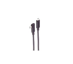 Shiverpeaks ®-Basic-S--Usb-Tilkoblingskabel Optisk Usb-C-Kabel 3,2 10 Gbps Pd 90° 5,0 M Bs30-42045