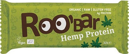 ROO'bar Bar Med Hamp Ø Raw Roobar