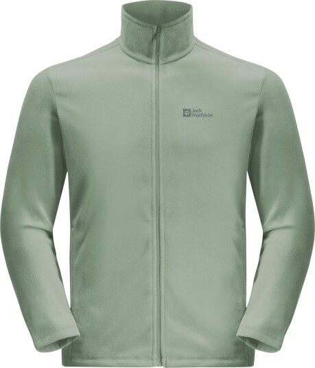 Jack Wolfskin Men's Taunus Full Zip Eucalyptus, S Jack Wolfskin Men's Taunus Full Zip Eucalyptus, S