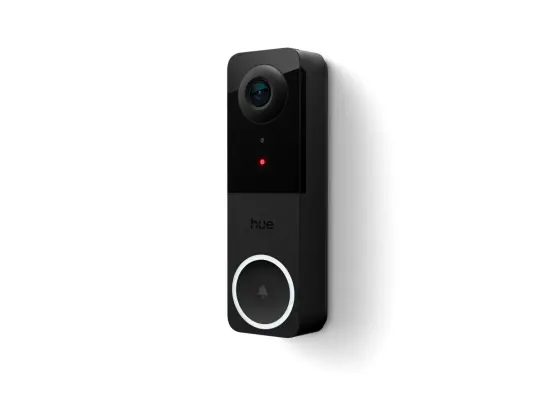 Philips Hue Wired Videodørklokke med Kamera Sort Philips Hue Wired Videodørklokke med Kamera Sort
