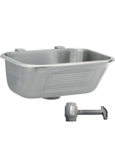 Juvel Intra vk60 stainless steel utility sink wall hung with VK60KV