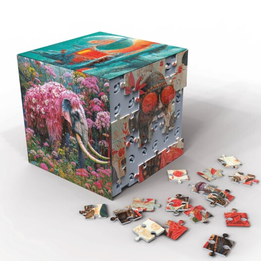 Educa 3D Puzzle Cube Wonder Educa 3D Puzzle Cube Wonder