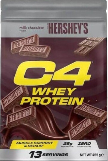 C4 Whey Protein Hershey´s milk chocolate 455g C4 Whey Protein Hershey´s milk chocolate 455g