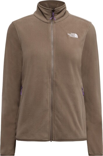 The North Face W Glacier Fleece Jacket Brown L