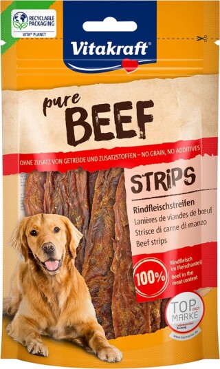 Vitakraft Storfekjøttstrimler Beef 80 G