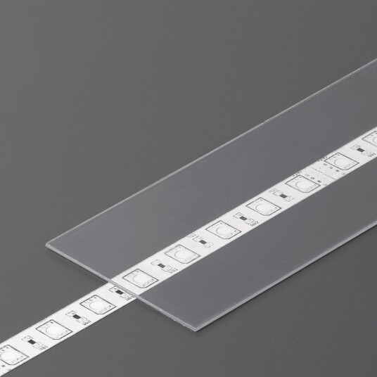 Topmet 1m deksel G SLIDE   Klart