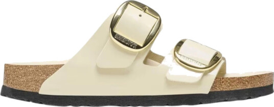 Birkenstock Sandaler Arizona Big Buckle Lena Hex Shine Beige