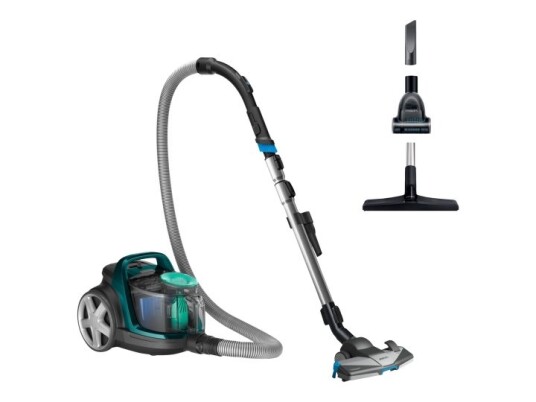Philips PowerPro Active 900W Gulvstøvsuger uten pose Opalgrønn FC9555