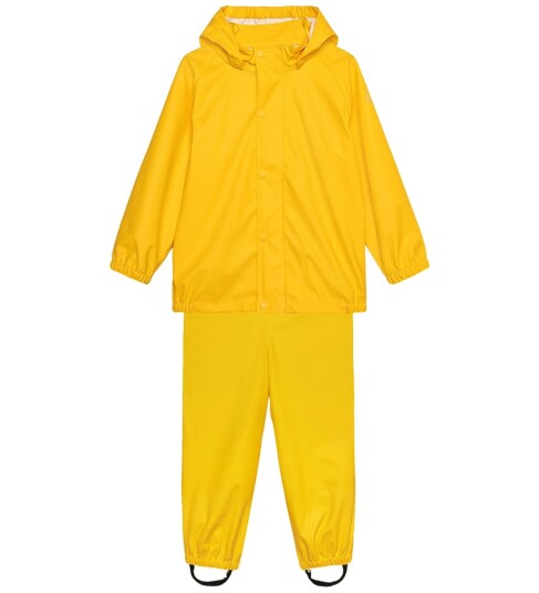 Color Kids Rainwear Pu Set Yellow 134