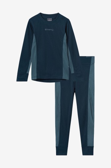 Craft Undertøysett Core Dry Baselayer Set JR Blå