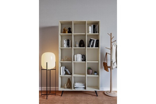 Zipa Bokhylle 100 cm Beige