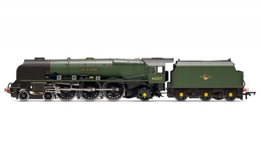 Hornby BR, Princess Coronation Class, 4-6-2, No.46257, City of Salford - DCC Ready - Era 5
