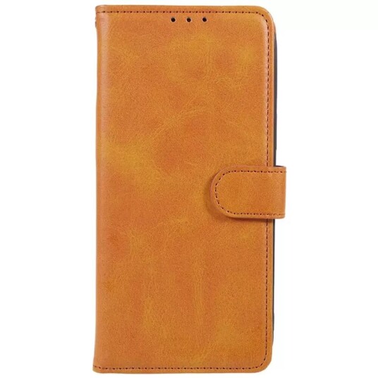 INCOVER Samsung Galaxy M34 (5G) / F34 (5G) Kunstskinn Deksel m. Lommebok og Stropp - Brun