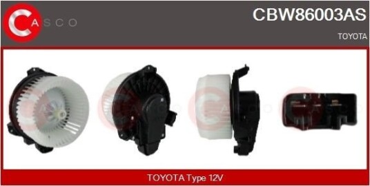 Kupévifte CASCO CBW86003AS Kupévifte CASCO CBW86003AS