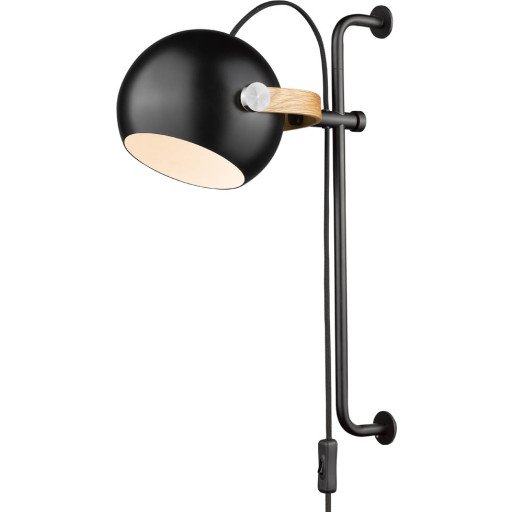Halo Designs D.C vegglampe - Svart