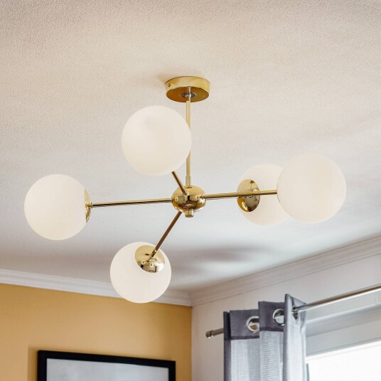 Euluna Taklampe Dori 5 lyskilder gull