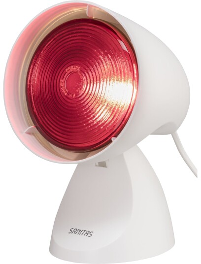Sanitas SIL 16 Infrarødlampe med justerbar skjerm 150W