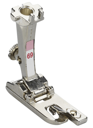 Bernina 69 Musling og trikotssømfot A - 4 mm Bernina 69 Musling og trikotssømfot A - 4 mm