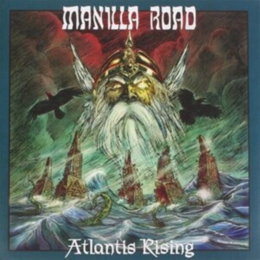Manilla Road Atlantis Rising Uk Vinyl