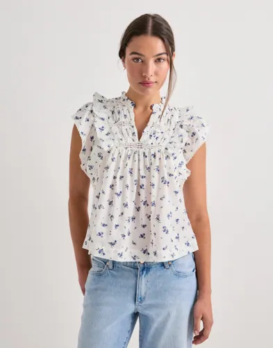 Neo Noir   Blå   Jayla Small Blossom Top