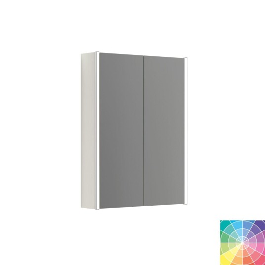 Dansani Inzo Ambi Speilskap 2 Dører B60-100xh80xd15cm NCS Farge / 60cm Dansani Inzo Ambi Speilskap 2 Dører B60-100xh80xd15cm NCS Farge / 60cm