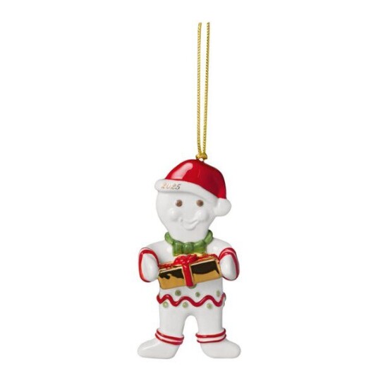 Villeroy & Boch Christmas Classic juletrepynt pepperkakemann 3 cm Villeroy & Boch Christmas Classic juletrepynt pepperkakemann 3 cm