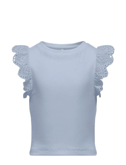 Kids Only Kogdrea Life S/S Top Jrs Noos Blue 122 128