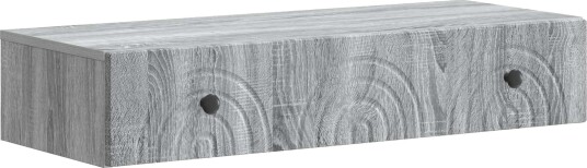vidaXL Vegghengt Sidebord Grå sonoma 87,5 x 34,5 x 17 cm vidaXL Vegghengt Sidebord Grå sonoma 87,5 x 34,5 x 17 cm
