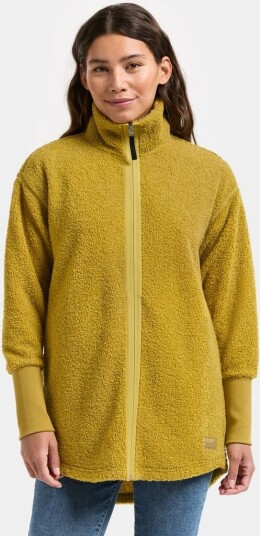 Didriksons Tola Full-Zip Yellow Pollen