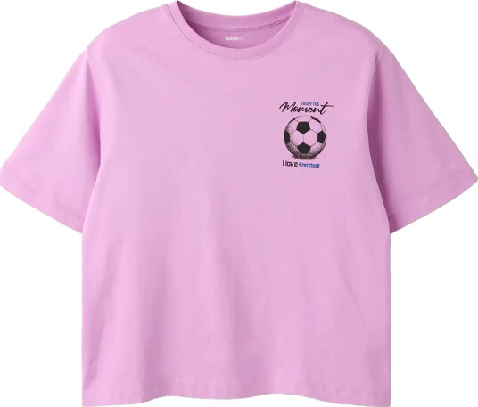 Name It Nkfhanja Ss Nreg Top Pink 122 128