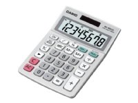 Casio MS-88ECO - Skrivebordskalkulator - 8 sifre - solpanel, batteri