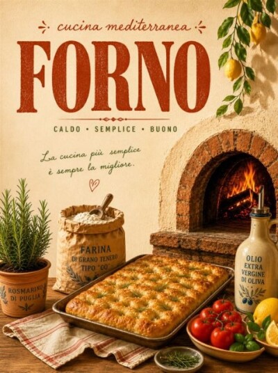 Plakat Middelhavets Forno