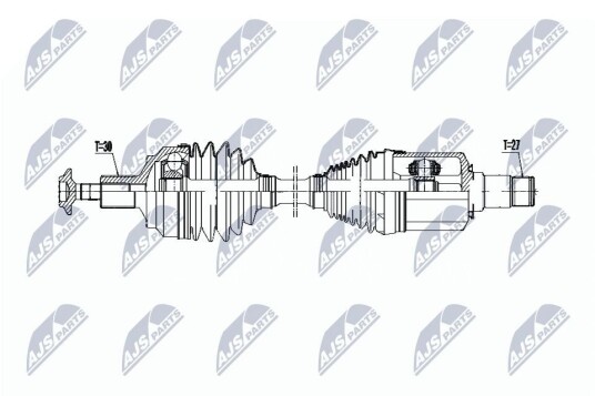 Nty Drivaksel NTY NPW ME 061 Nty Drivaksel NTY NPW ME 061