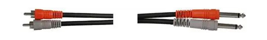 Hosa CPR202 dual cable j/ph 2m