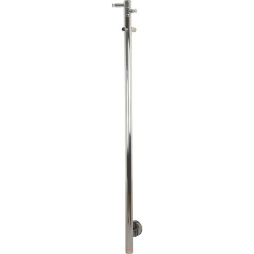 Kriss Uno Elektrisk Håndkletørker 910x30 mm, Poleret rustfrit stål