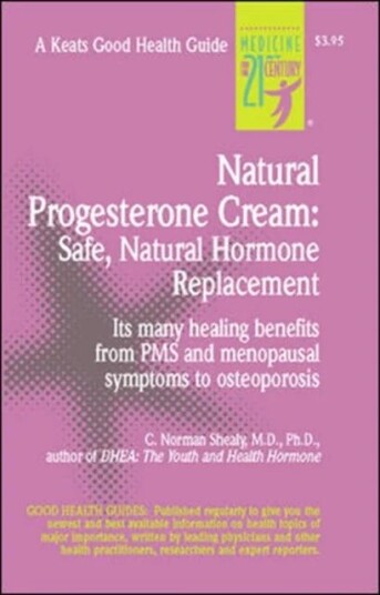 Natural Progesterone Cream Av C. Norman Shealy Natural Progesterone Cream Av C. Norman Shealy