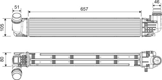 Intercooler VALEO 818228 Intercooler VALEO 818228