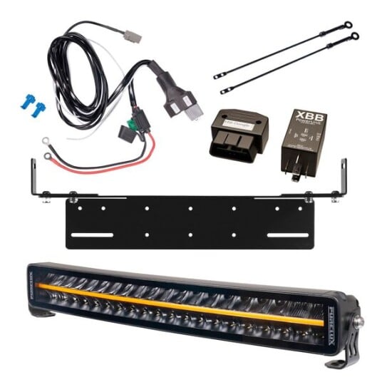 Ekstralys PURELUX Black Boost C560   Buet / 56 cm / 200W 1 stk   Komplett pakke med justerbar ekstralysholder + XBB Dongle & PowerUnit