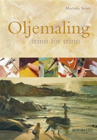 Oljemaling trinn for trinn Pent brukt bok