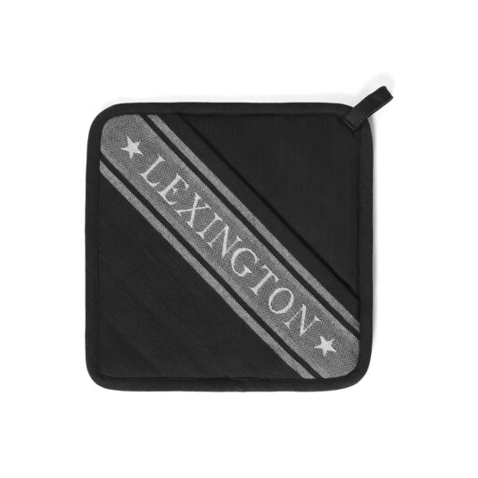 Lexington Icons gryteholder stjerne 25x25 cm svart/hvit Lexington Icons gryteholder stjerne 25x25 cm svart/hvit